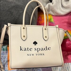 kate spade Ivory Tote Bag